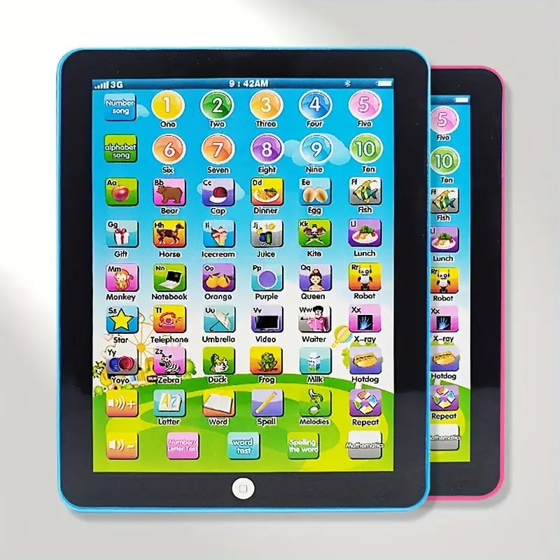 Tablet with educational games for children l Educational toys 3, 4, 5, 6+ years