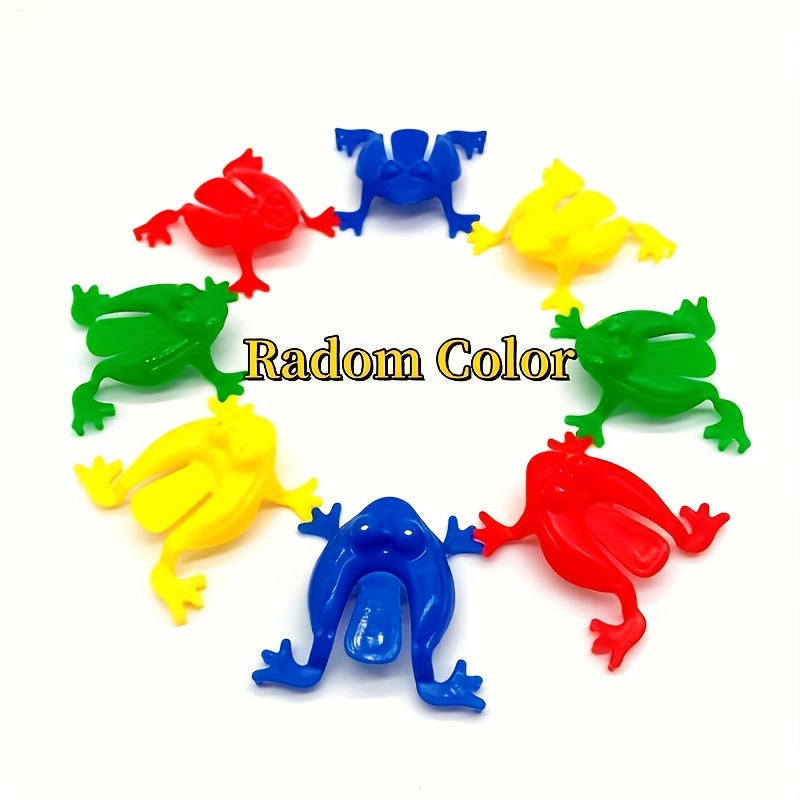 12pcs Jumping Frog Toys | Mini transparent educational toy for children's counting and math skills