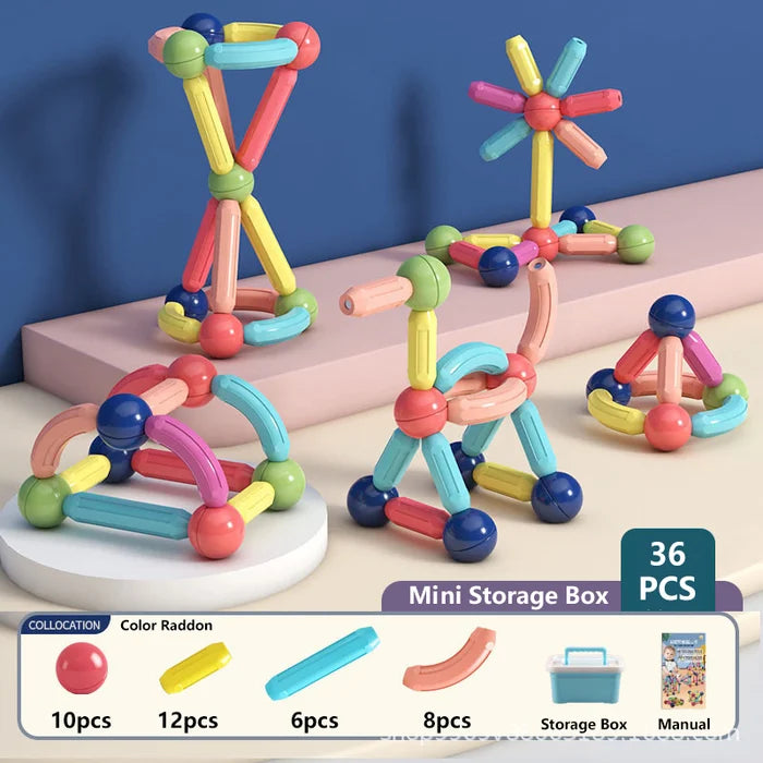 Educational Magnetic Building Blocks