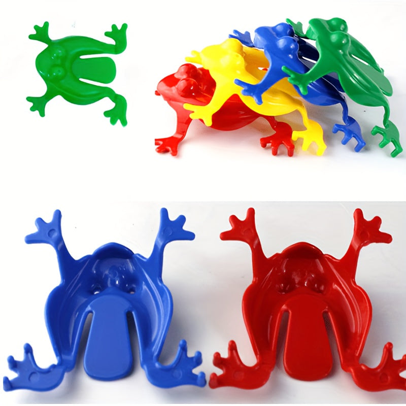 12pcs Jumping Frog Toys | Mini transparent educational toy for children's counting and math skills