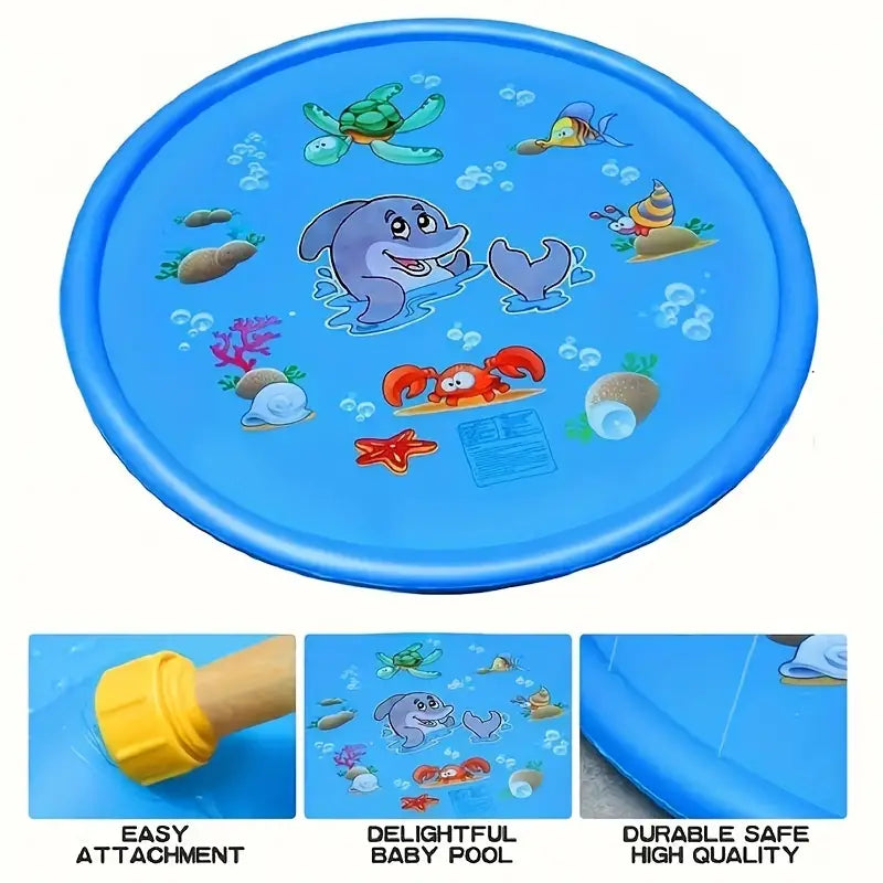 Dolphin Pattern Outdoor Play Mat