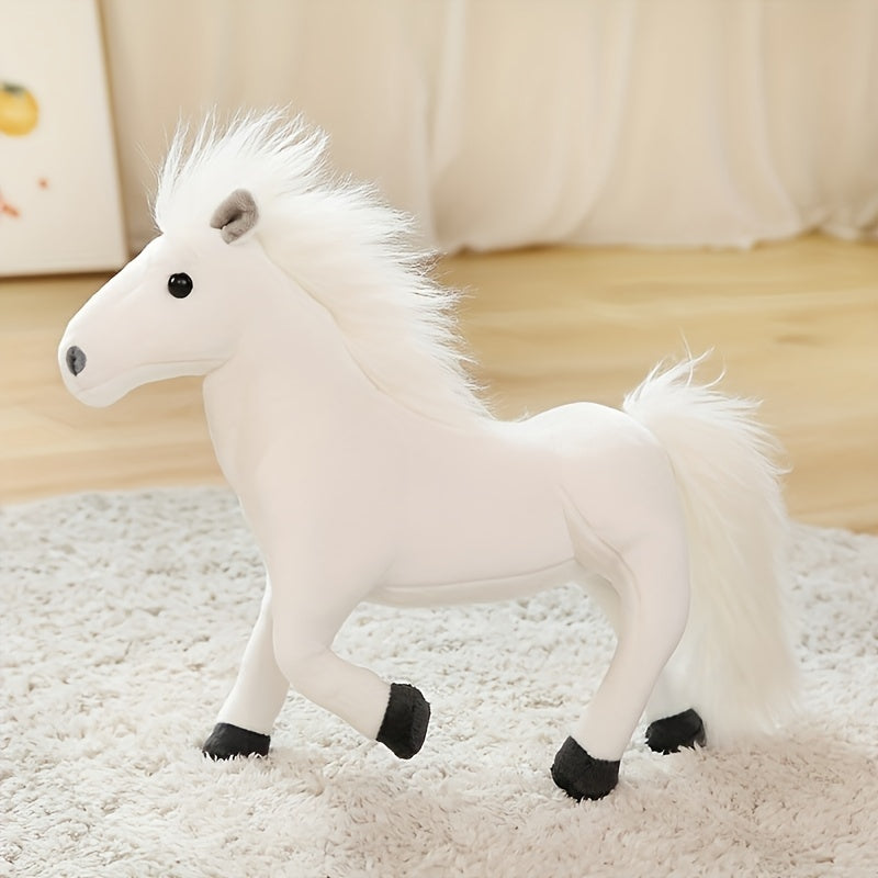 Plush cuddly horse pillow | Soft Pony Plush Toy for Baby or Kids