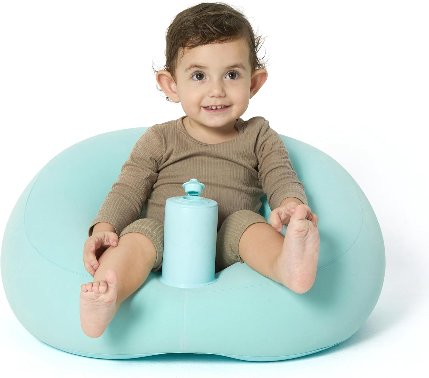 Inflatable Baby Seat | Inflatable Seat with Integrated Pump, Baby Sofa Ideal as a Gift 3-36 Months