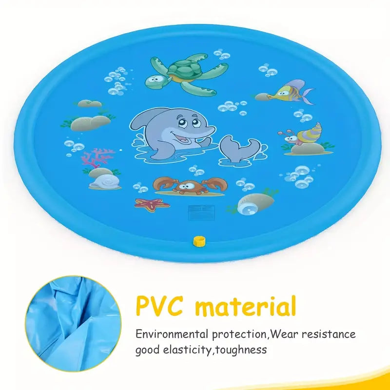 Dolphin Pattern Outdoor Play Mat