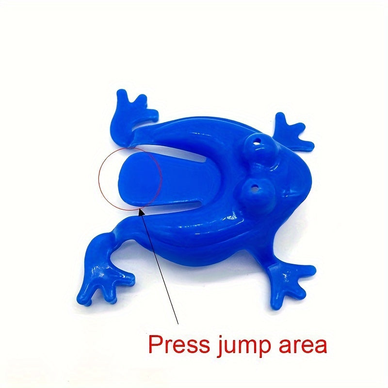 12pcs Jumping Frog Toys | Mini transparent educational toy for children's counting and math skills